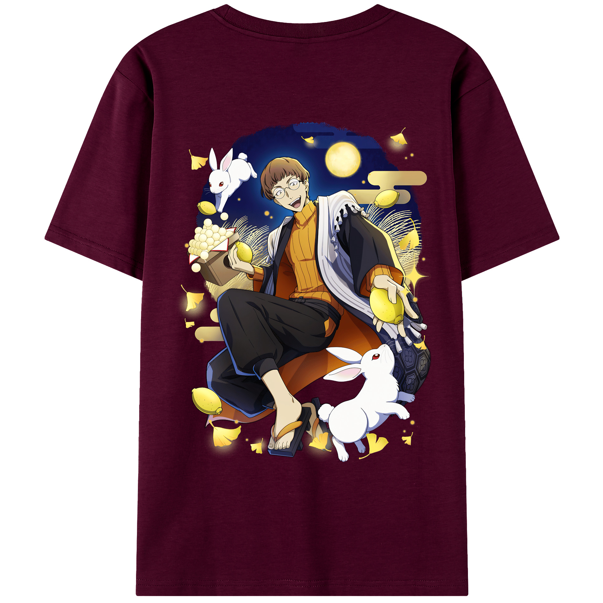 （画像用） 文豪ストレイドッグス Bungo Stray Dogs レディース半袖Tシャツ(バックプリント)